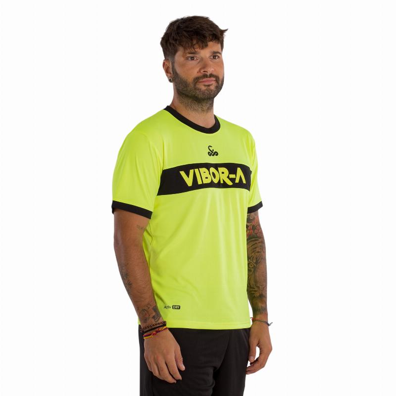 Camiseta Vibora Poison Amarillo Negro