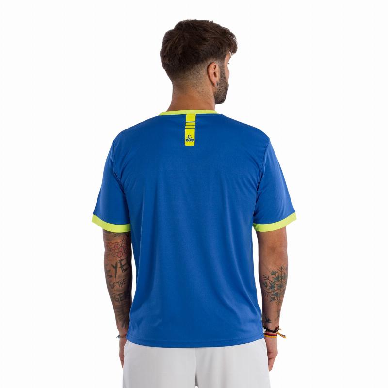 Camiseta Vibora Poison Azul Electrico