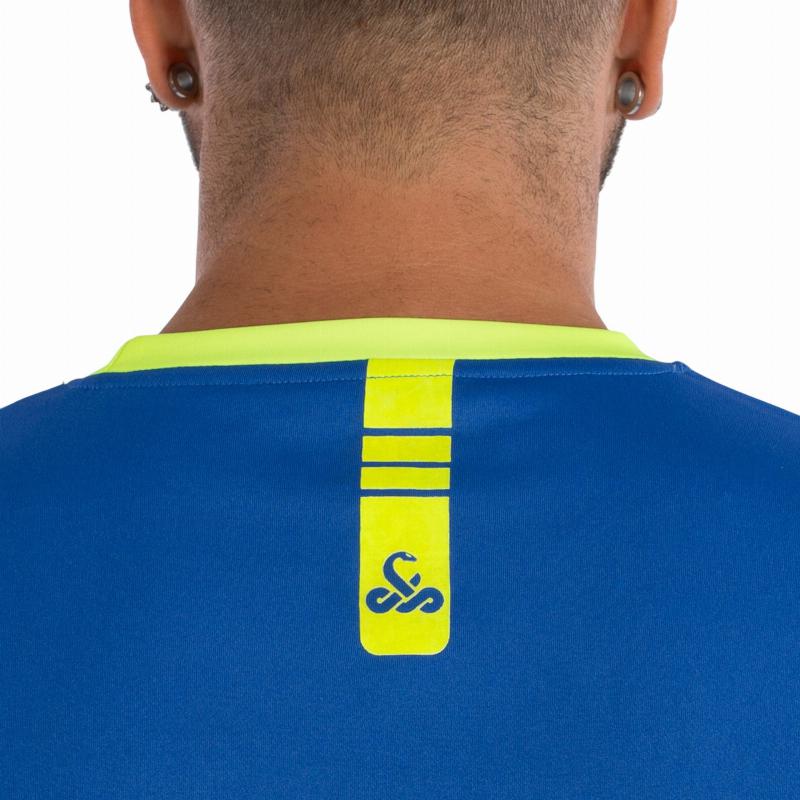 Camiseta Vibora Poison Azul Electrico