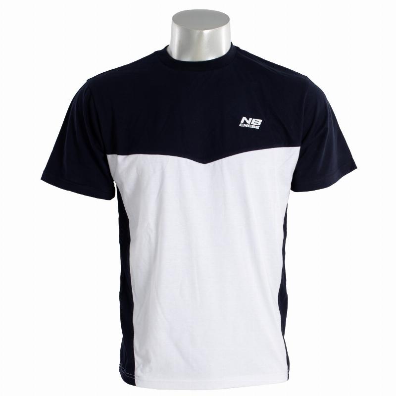 Camiseta Enebe Magneto Blanco Azul Marino