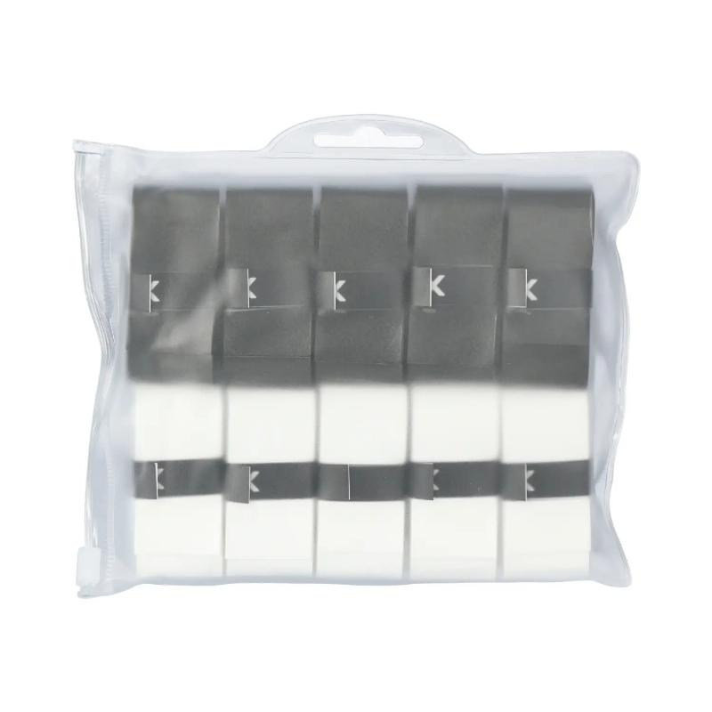 Overgrips Siux Elite Blanco Negro 10 Unidades