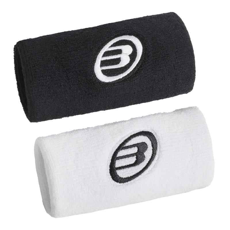 MuÃ±equeras Bullpadel BPMU262 I Negro Blanco 2 Unidades