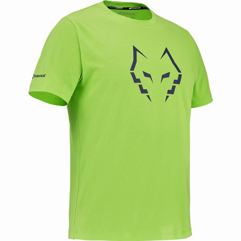Camiseta Babolat Juan Lebron Verde