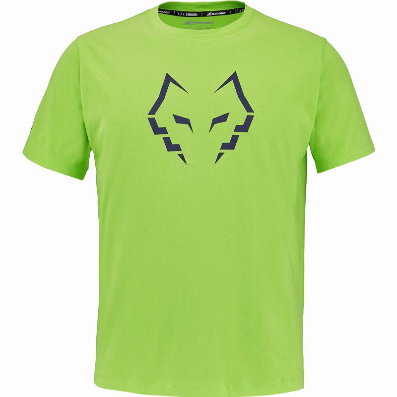 Camiseta Babolat Juan Lebron Verde