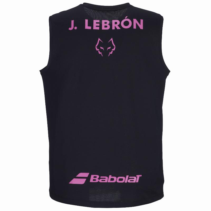 Camiseta Babolat Juan Lebron Negro