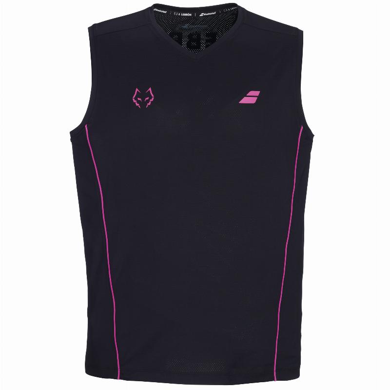 Camiseta Babolat Juan Lebron Negro