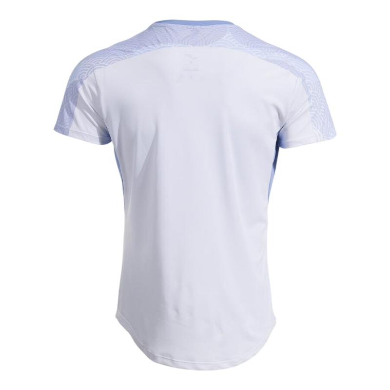 Camiseta Joma Challenge Blanco Azul Claro