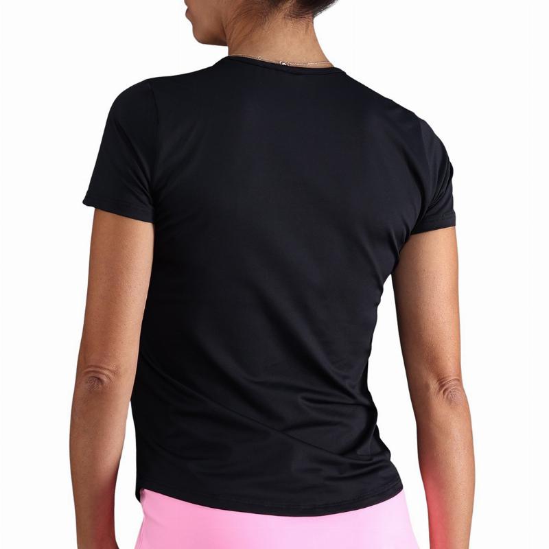 Camiseta Endless Indy Negro Rosa
