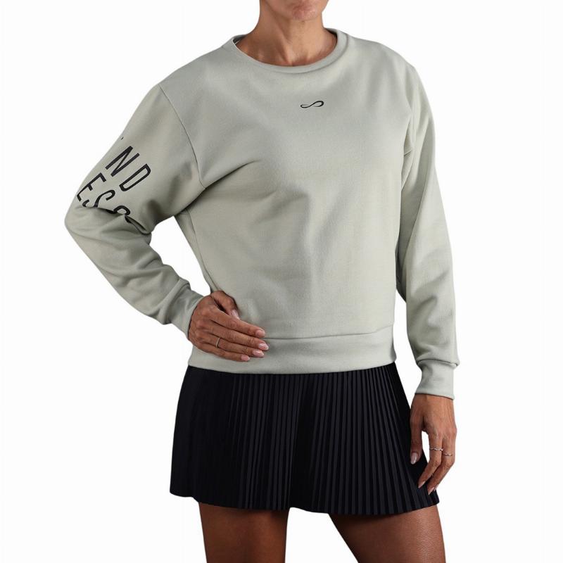Sudadera Endless Swell Verde Claro