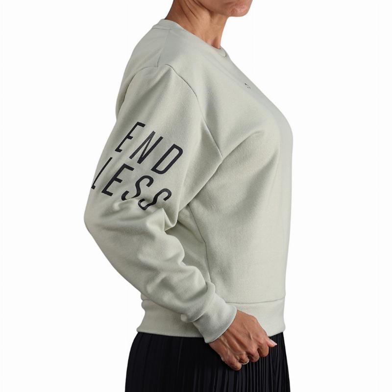 Sudadera Endless Swell Verde Claro
