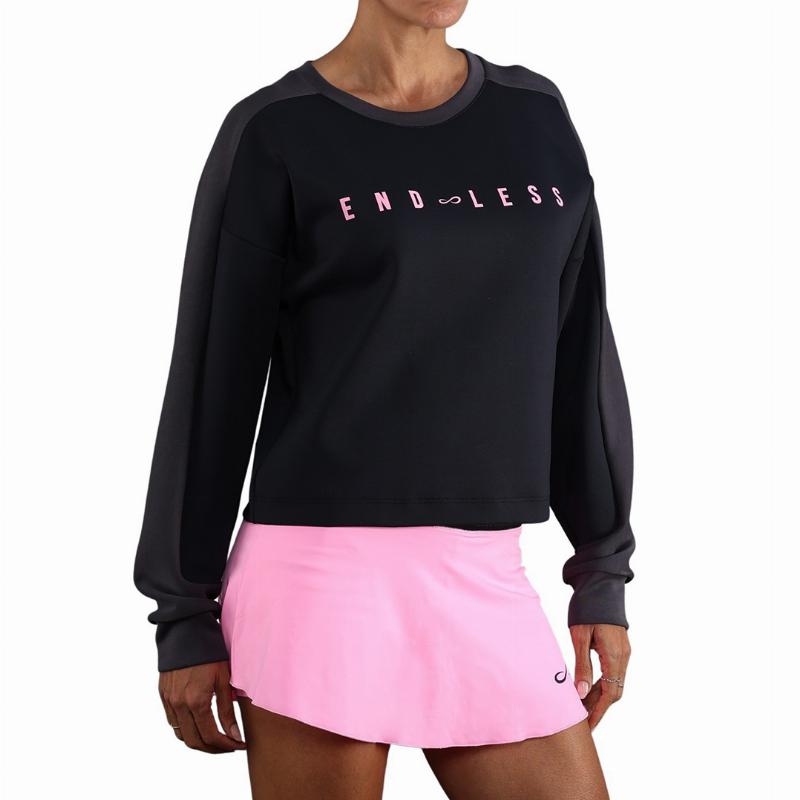 Sudadera Endless Halo Negro Titanium