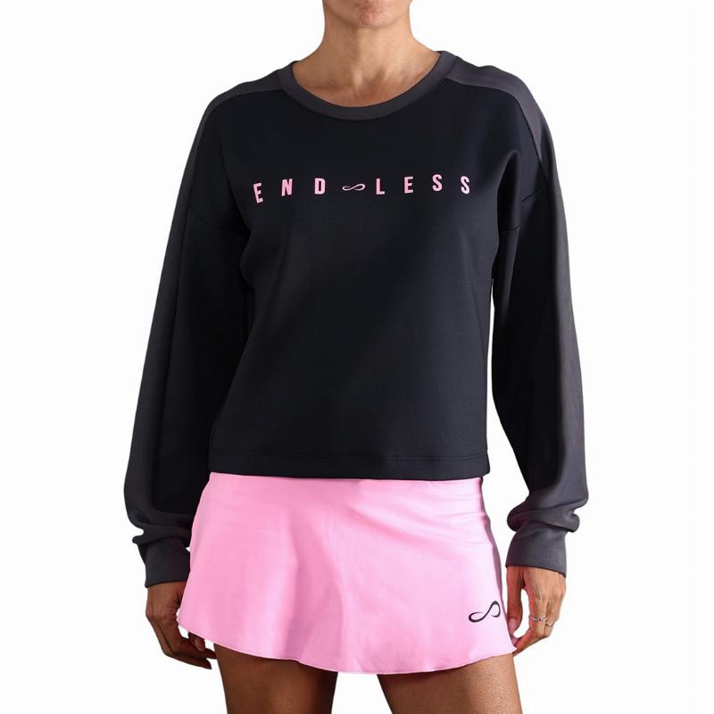 Sudadera Endless Halo Negro Titanium