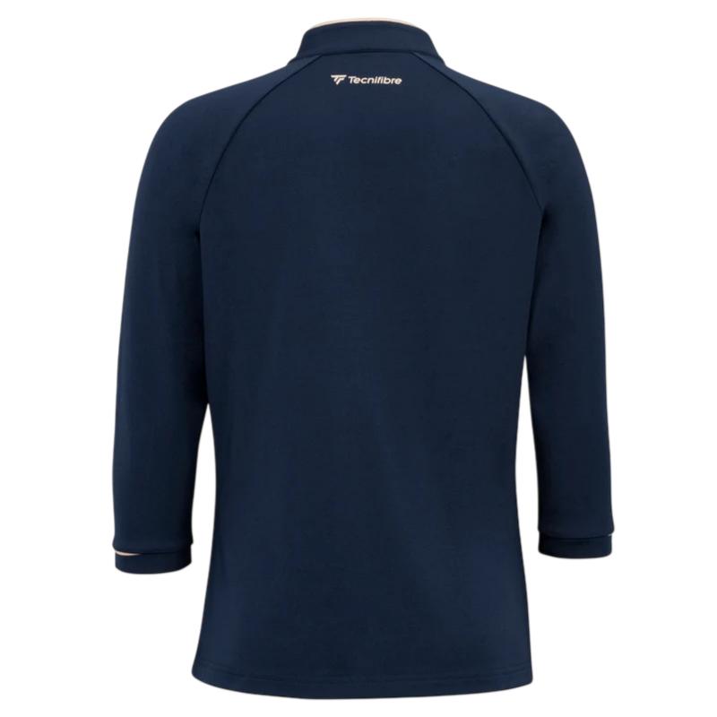 Sudadera Tecnifibre Thermo Zip Azul Marino Mujer