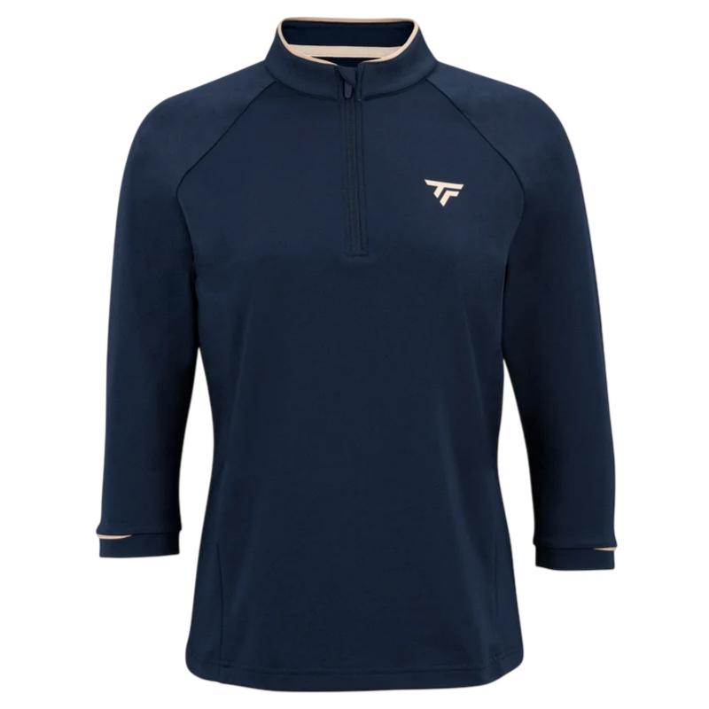 Sudadera Tecnifibre Thermo Zip Azul Marino Mujer